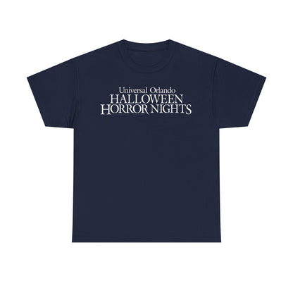 Universal Halloween Horror Nights T-Shirt — Universal Orlando Retro Logo Tee
