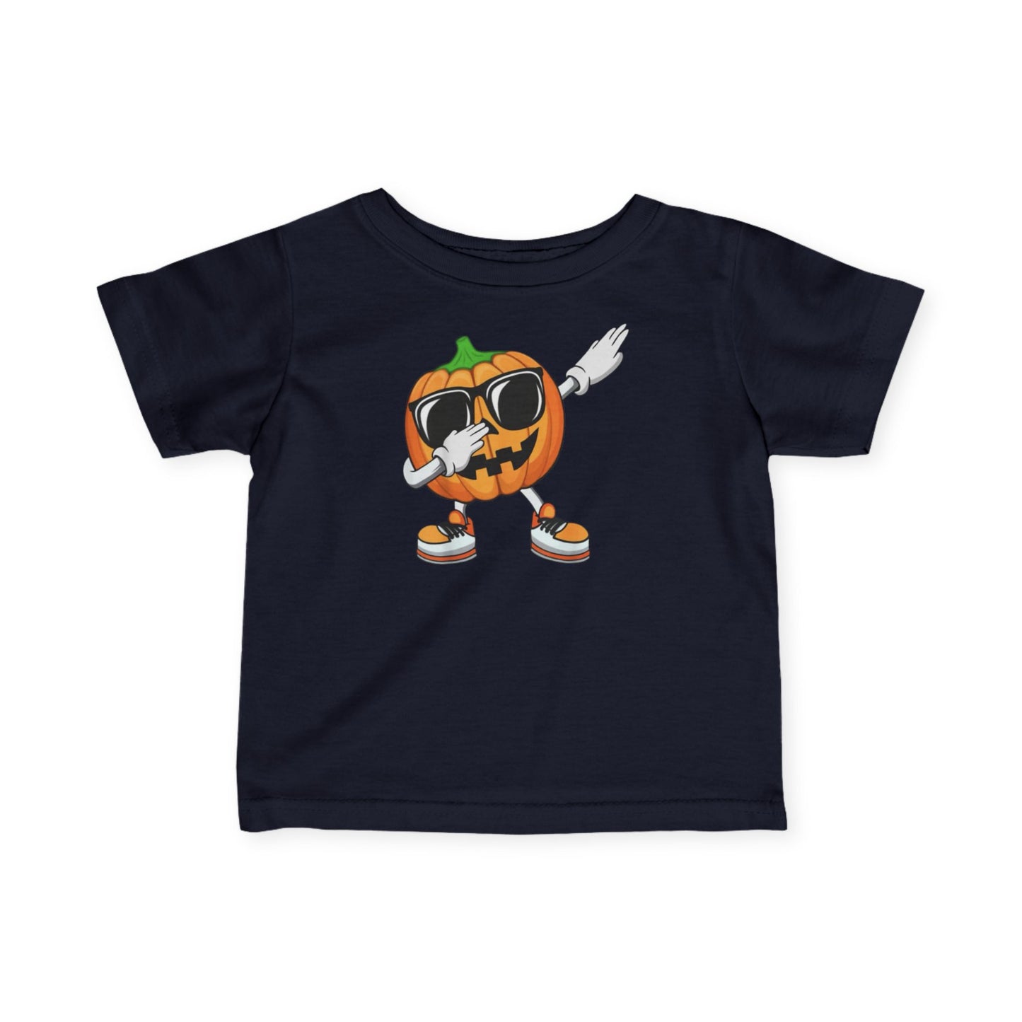 Infant Tee — Dabbing Pumpkin Baby Halloween Shirt