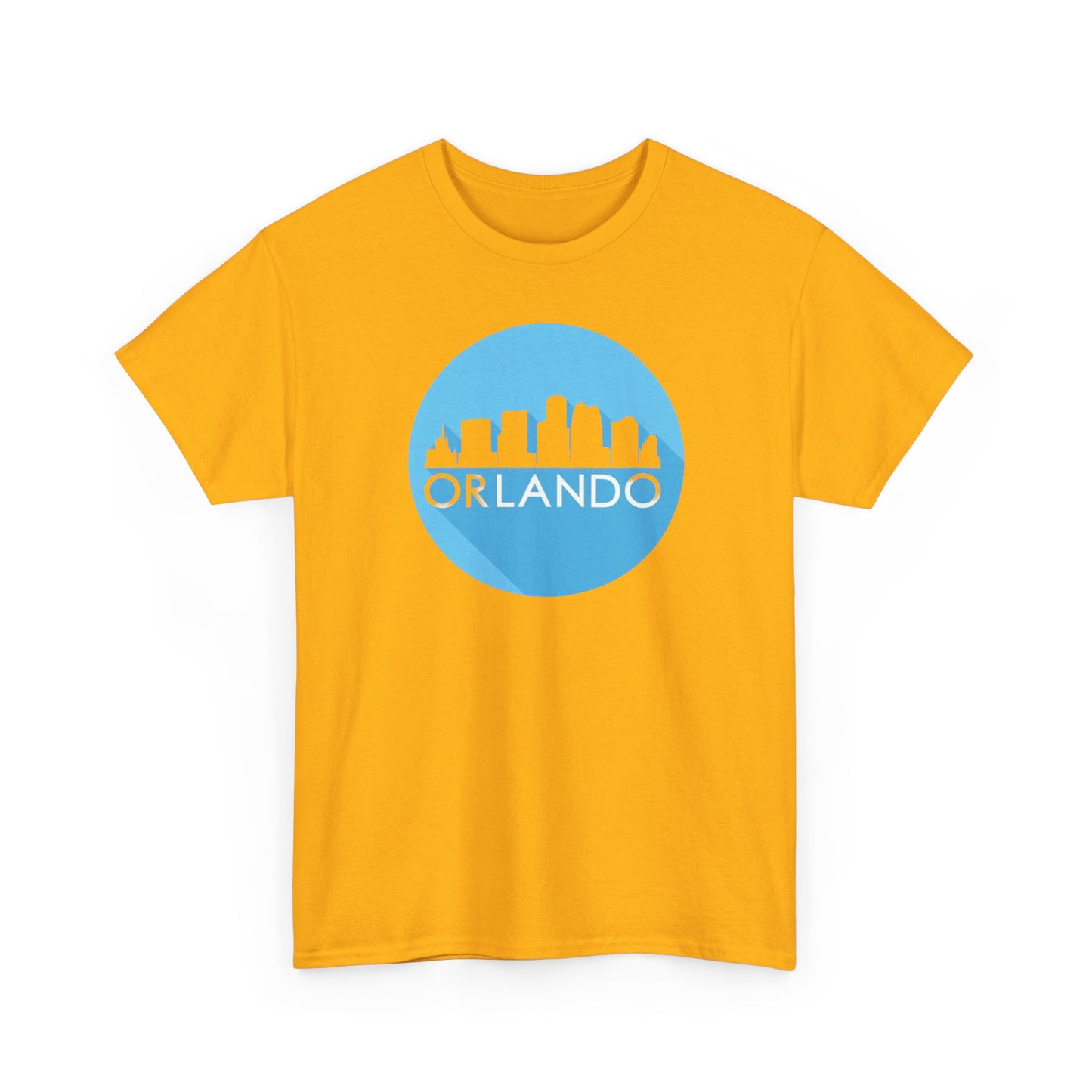 Orlando Skyline Tee — Blue Circle City Skyline T-Shirt