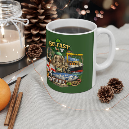 Belfast Landmark Coffee Mug — Titanic, City Sights & Irish Icons (11oz/15oz)