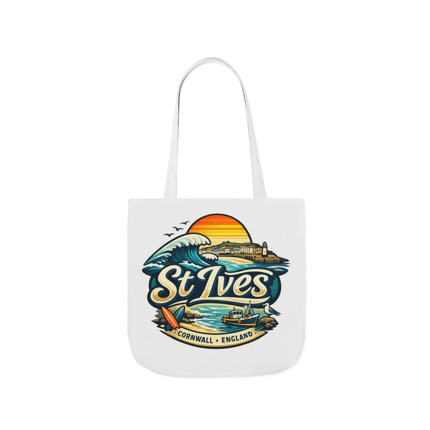 St Ives Cornwall Sunset Tote Bag