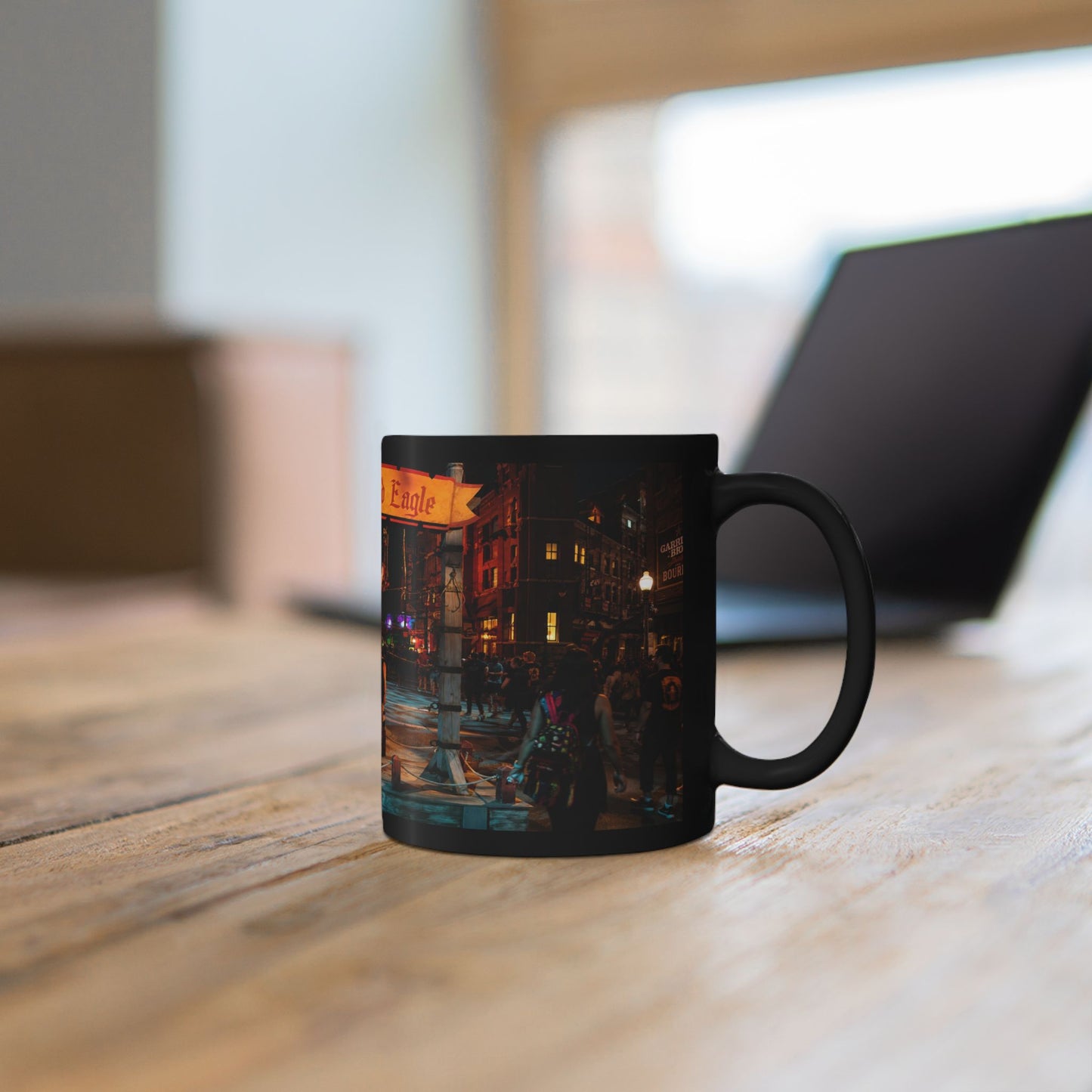 The Blood Eagle Viking Ritual Scene Coffee Mug (11oz/15oz)