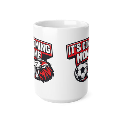 It's Coming Home England Soccer Mug — Ceramic Coffee Cup (11oz & 15oz)