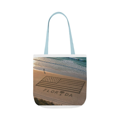 Florida Canvas Tote Bag, 5-Color Straps