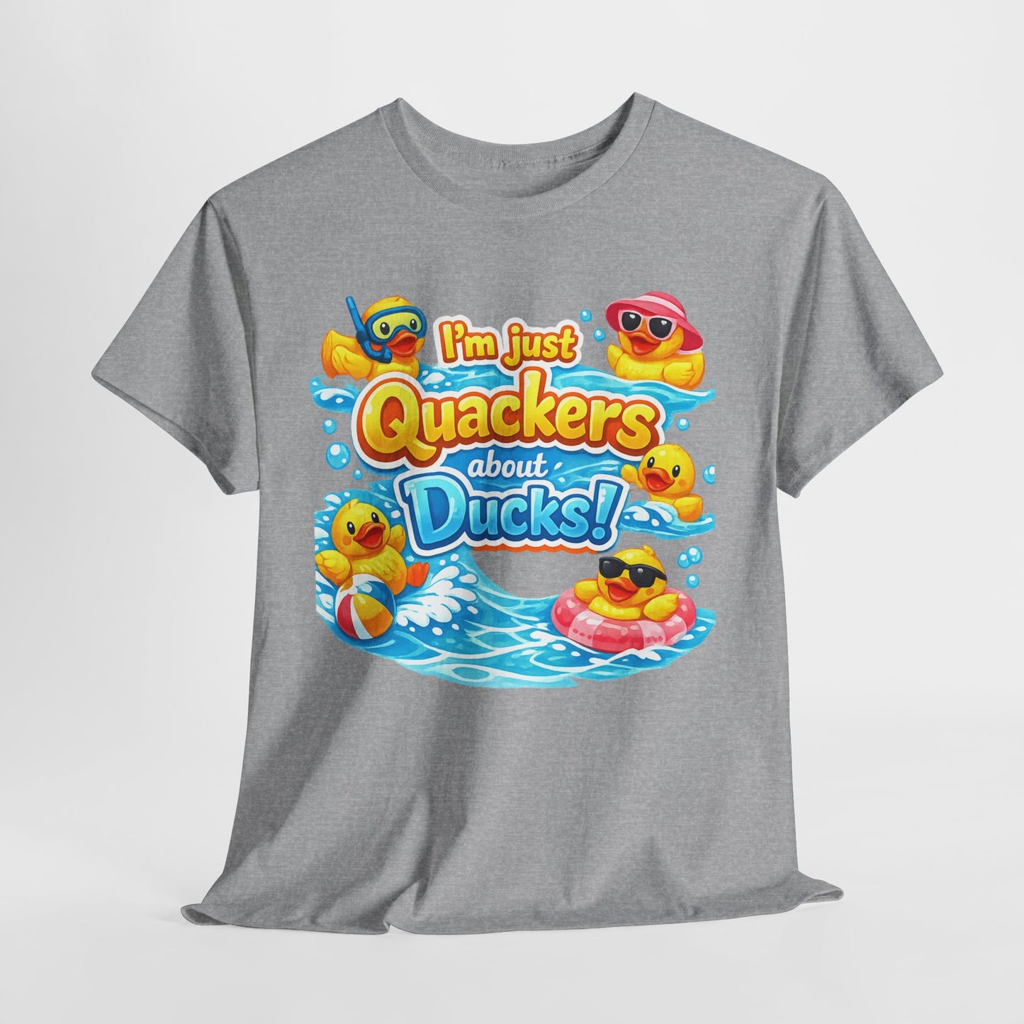 I'm Just Quackers About Ducks! Cute Rubber Duck Pool Tee