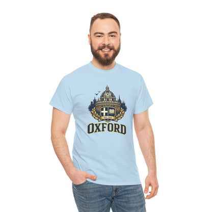 Oxford Crest T-Shirt — Vintage University Graphic Tee