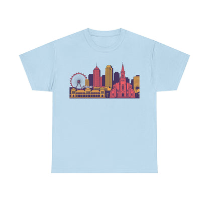 Orlando City Skyline T-Shirt — Colorful Urban Landmark Graphic Tee