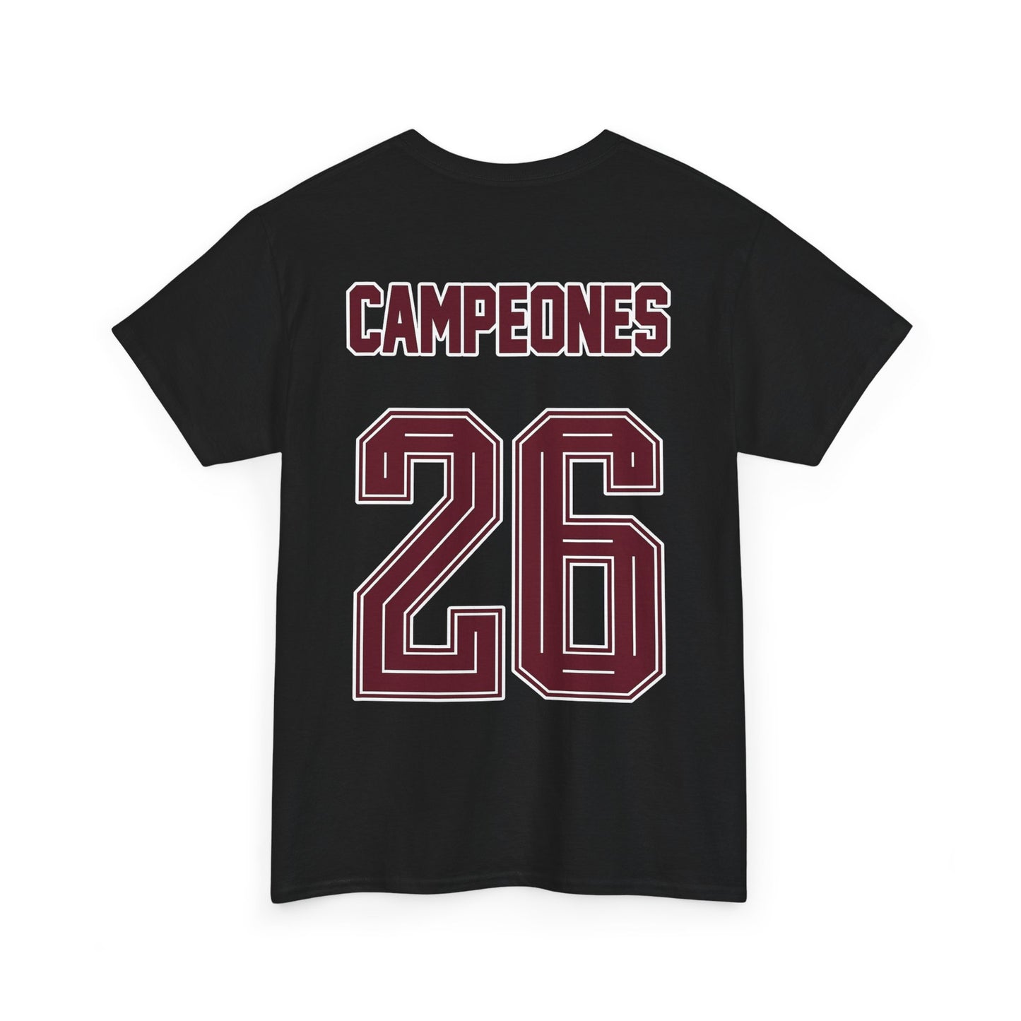 Spain World Champions 'Campeones 26' Cotton T‑Shirt
