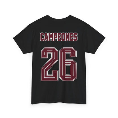 Spain World Champions 'Campeones 26' Cotton T‑Shirt