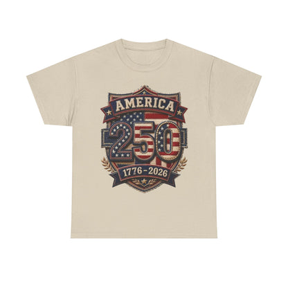America 250 T-Shirt — 1776–2026 Bicentennial Celebration Tee