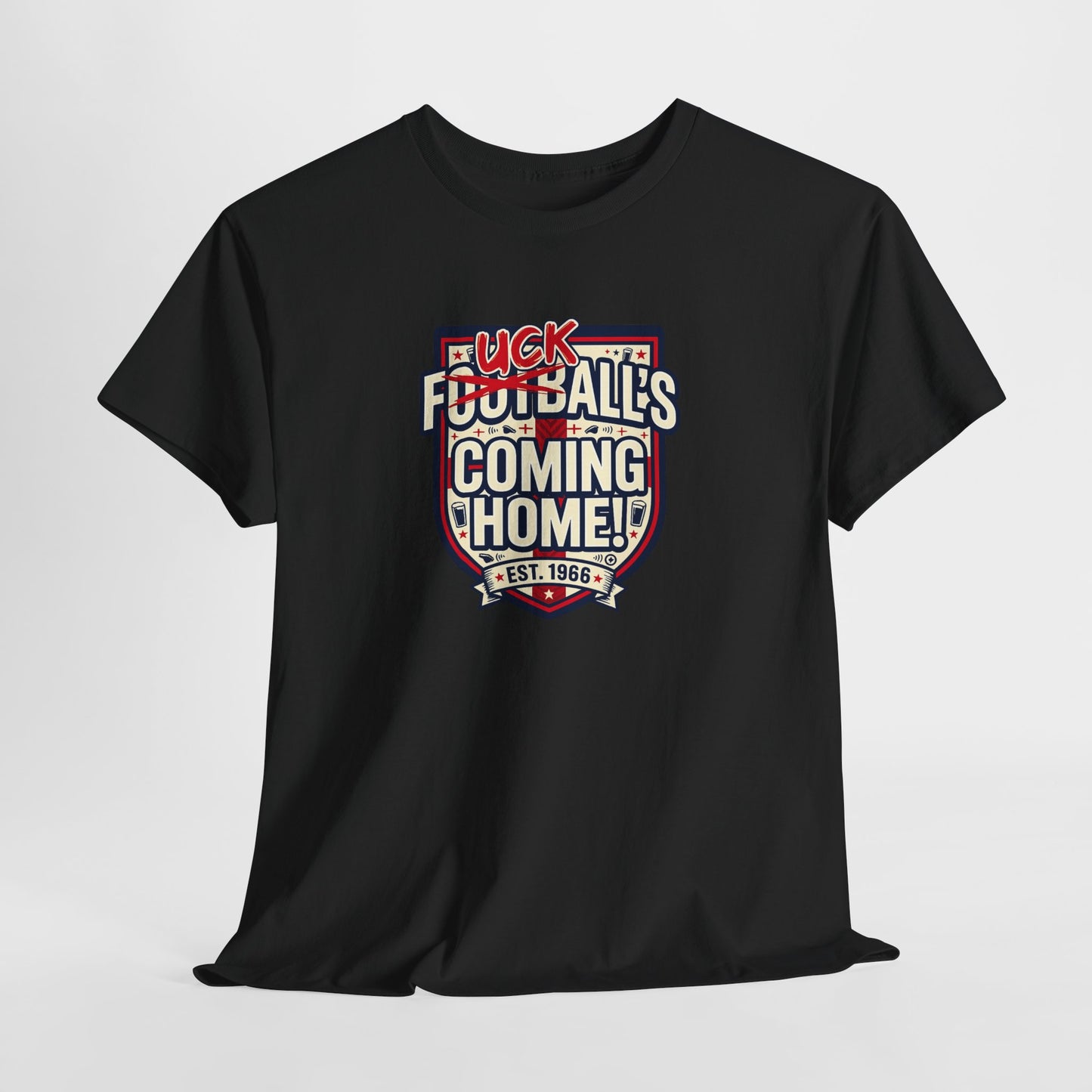 Provocative 'F*ck All's Football's Coming Home' Graphic Tee