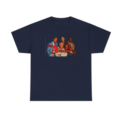 A-Team Graphic Tee — Retro TV Series Logo & Character Poster T-Shirt