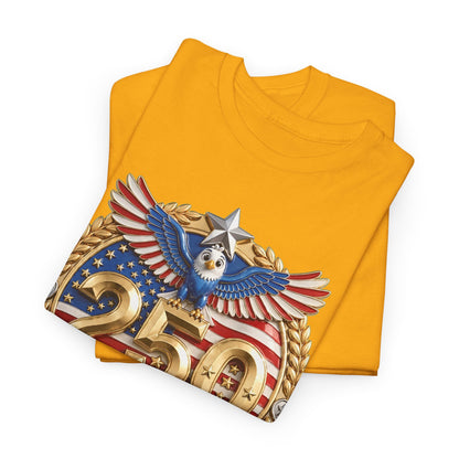 250th USA Anniversary T-Shirt – 1776–2026 Patriotic Eagle Emblem Tee