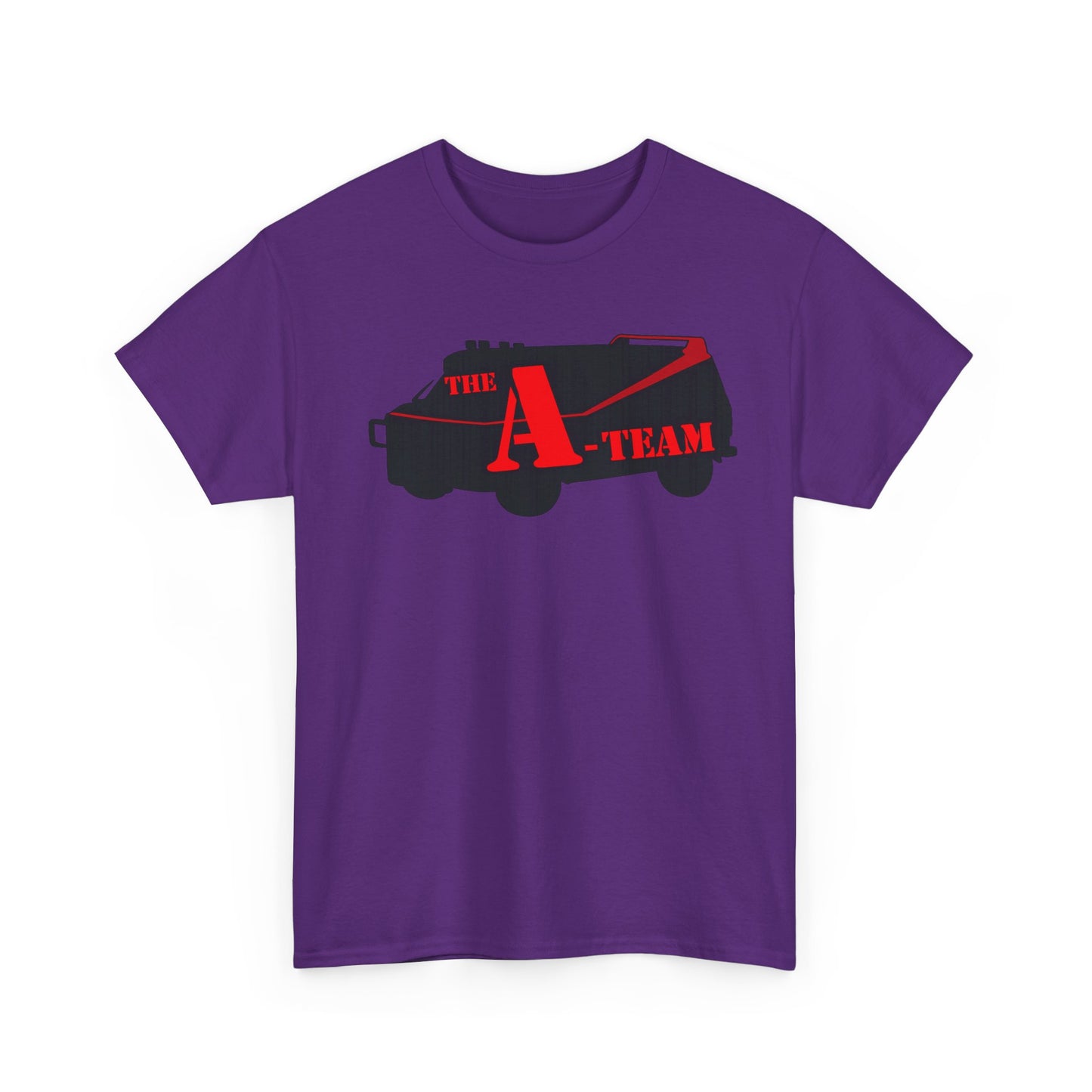 A-Team Van Graphic Tee — Retro Action TV Logo T-Shirt