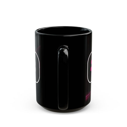 Key 103 Black Coffee Mug – Retro Radio Logo 11oz/15oz