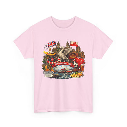Liverpool Landmarks & You'll Never Walk Alone T-Shirt