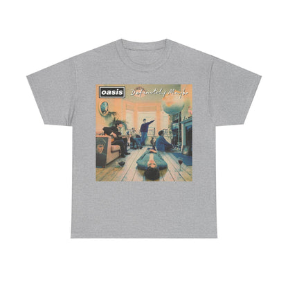 Oasis ‘‘Definitely Maybe ’’ Album Art T-Shirt