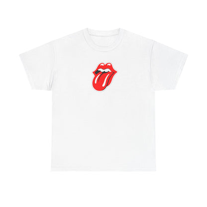 Rock Retro Red Tongue and Lips Graphic Tee