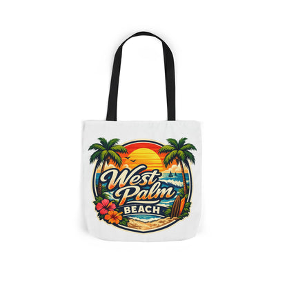 West Palm Beach Vintage Sunset Tote