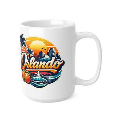 Orlando Tropical Sunset Coffee Mug — Ceramic 11oz & 15oz