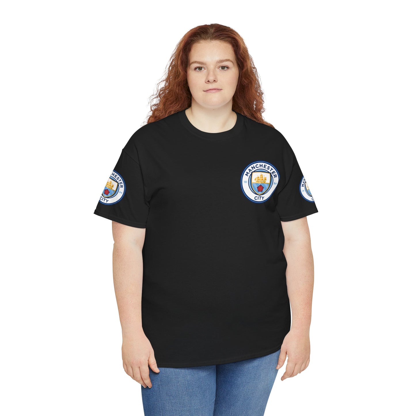 Manchester City Crest T-Shirt — Football Club Logo Tee