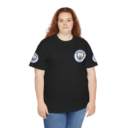 Manchester City Crest T-Shirt — Football Club Logo Tee