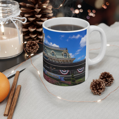 Magic Kingdom Train Station Photo Mug — Disney Park Souvenir Coffee Cup (11oz & 15oz)