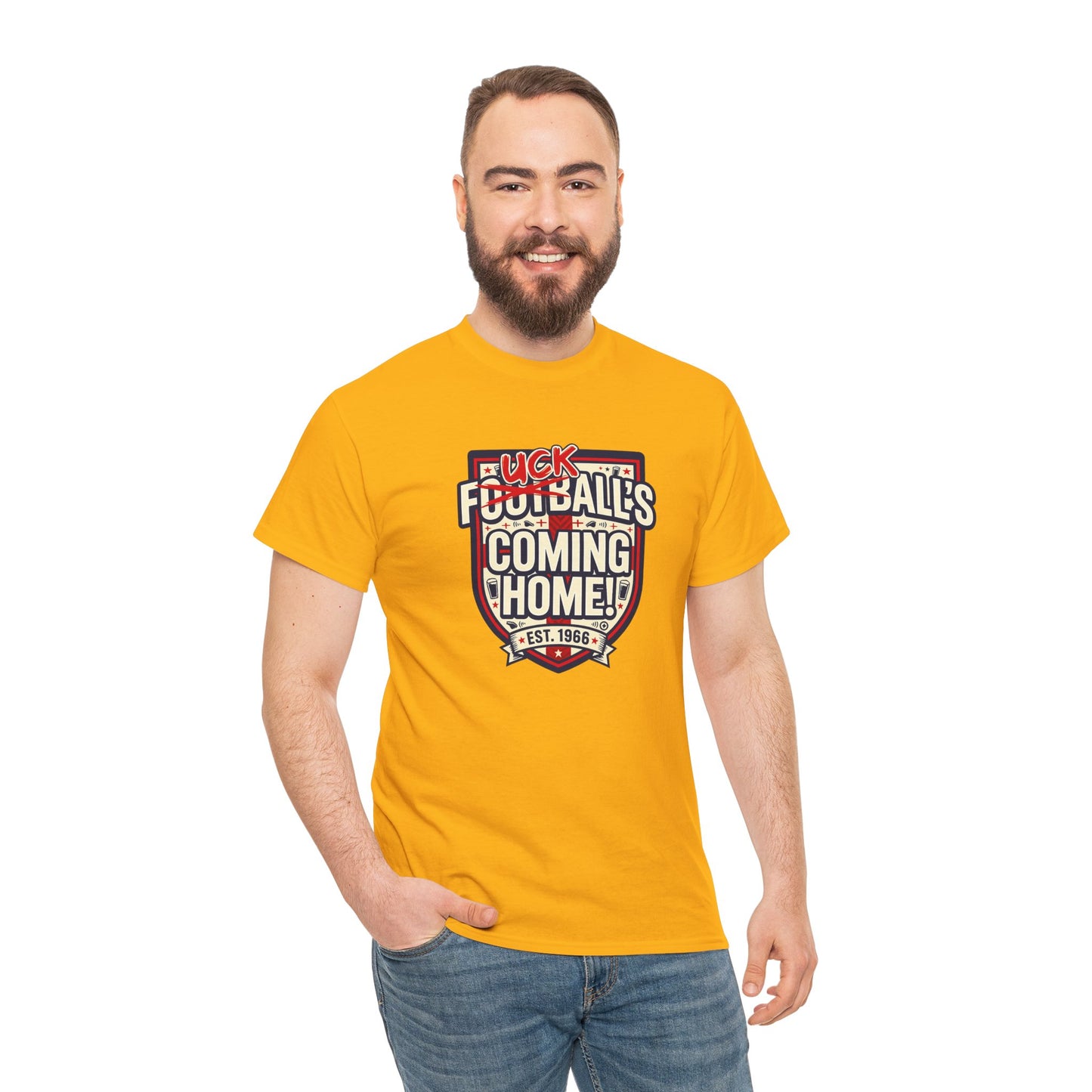 Provocative 'F*ck All's Football's Coming Home' Graphic Tee