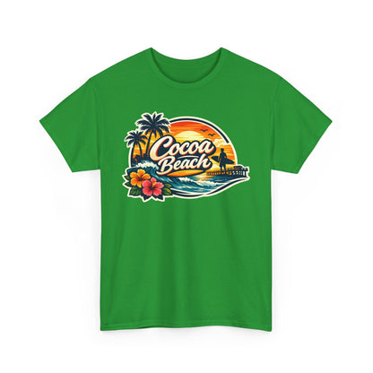 Cocoa Beach Vintage Sunset T-Shirt