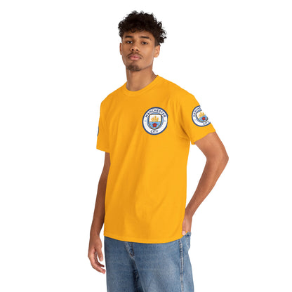 Manchester City Crest T-Shirt — Football Club Logo Tee