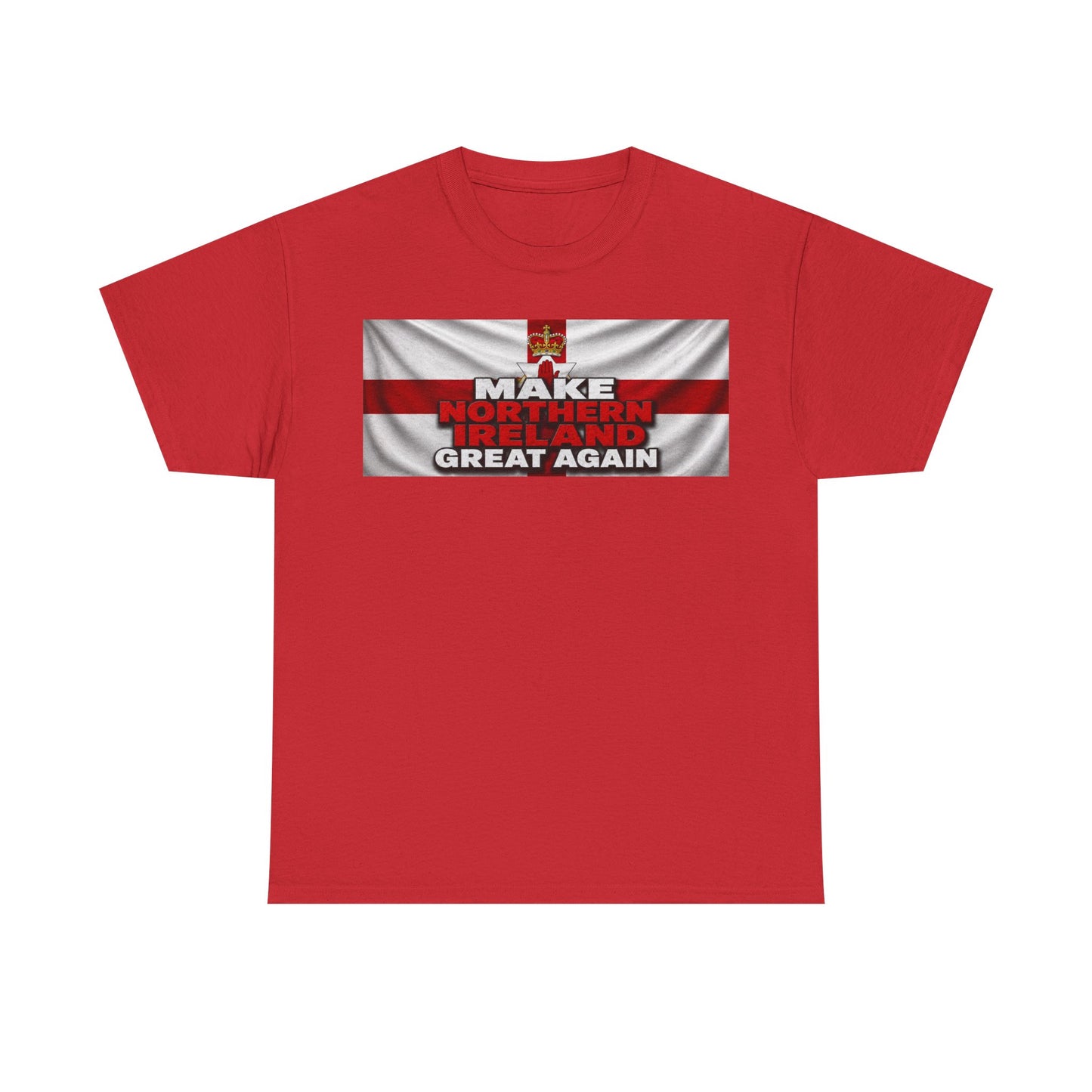 Northern Ireland Collage Tee — "Make Northern Ireland Great Again" Graphic T-Shirt