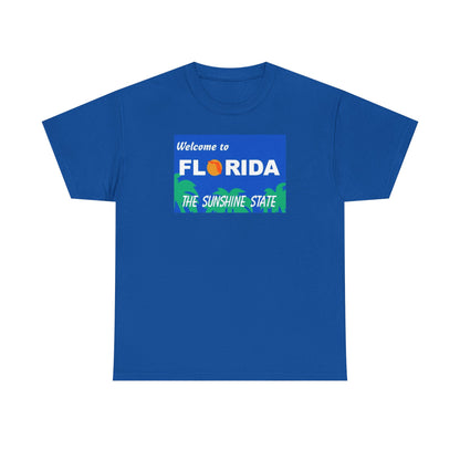 Florida "Welcome to Florida - The Sunshine State" T-Shirt