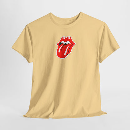 Rock Retro Red Tongue and Lips Graphic Tee