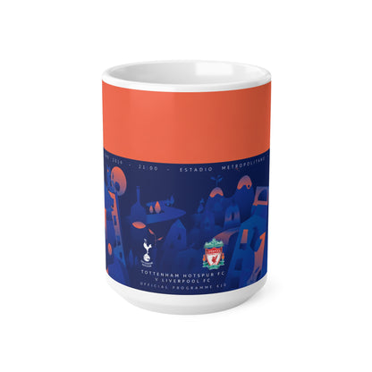 2019 Champions League Final Programme Cover Inspired Coffee Mug — Ceramic Cup (11oz/15oz)