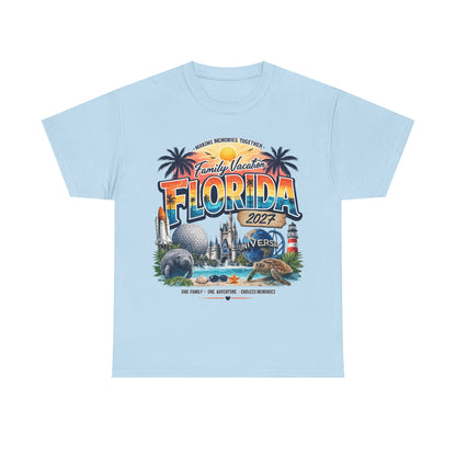 Florida Family Vacation 2027 T-Shirt