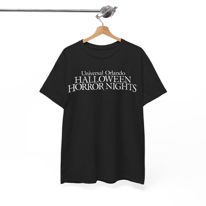 Universal Halloween Horror Nights T-Shirt — Universal Orlando Retro Logo Tee
