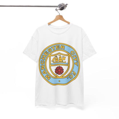 Manchester City FC Retro Crest T-Shirt – Retro Football Fan Tee