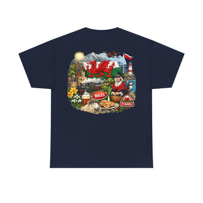 Wales Pride T-Shirt — 'Make Wales Great Again' Welsh Dragon Tee