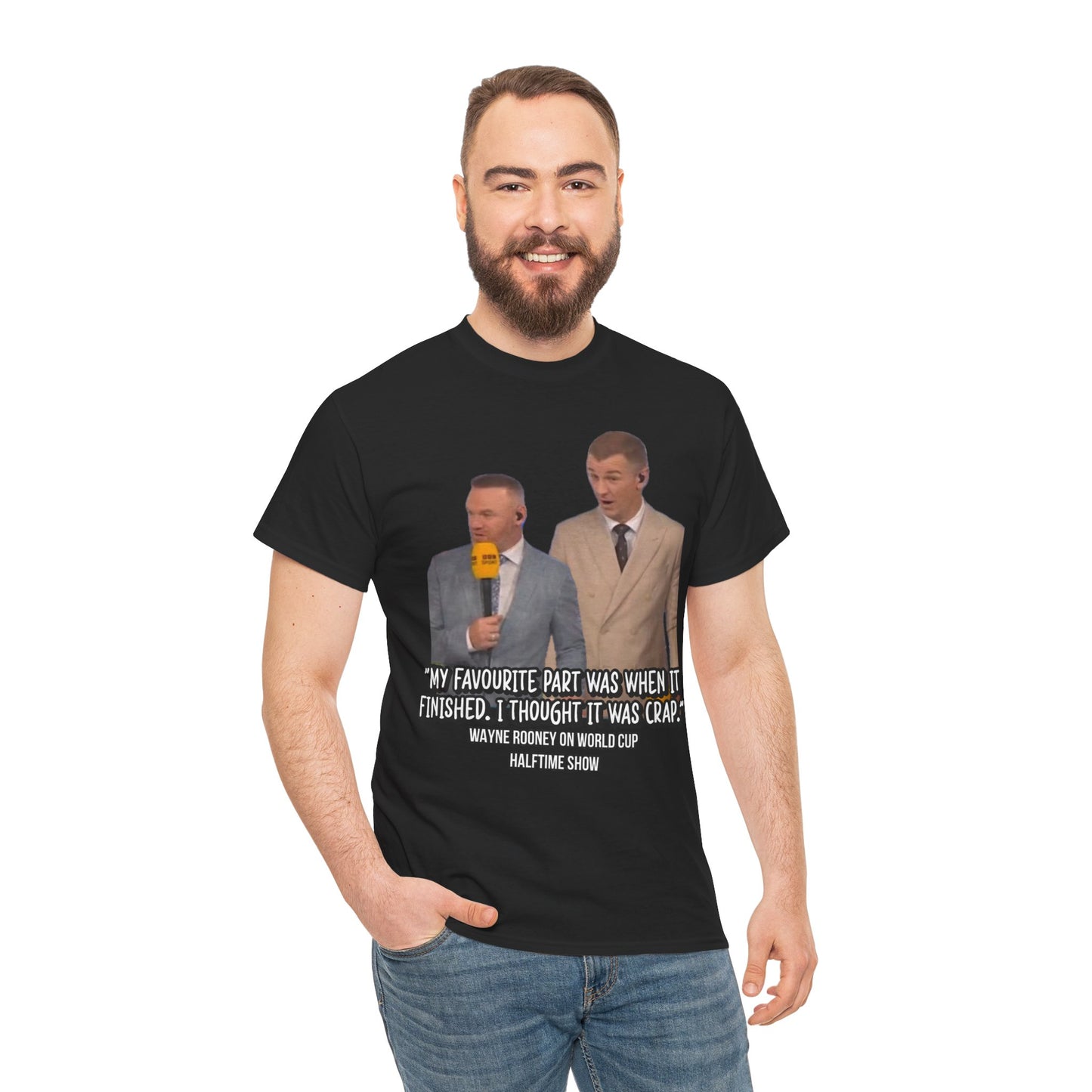 Comedy Quote T-Shirt — "My Favourite Part Was When It Finished, I Thought It Was Crap"