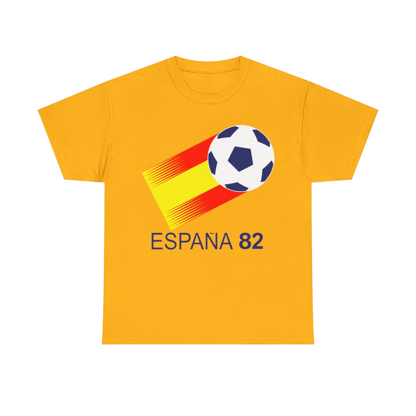 Spain 82 Soccer Tee – Retro España World Cup Football Shirt