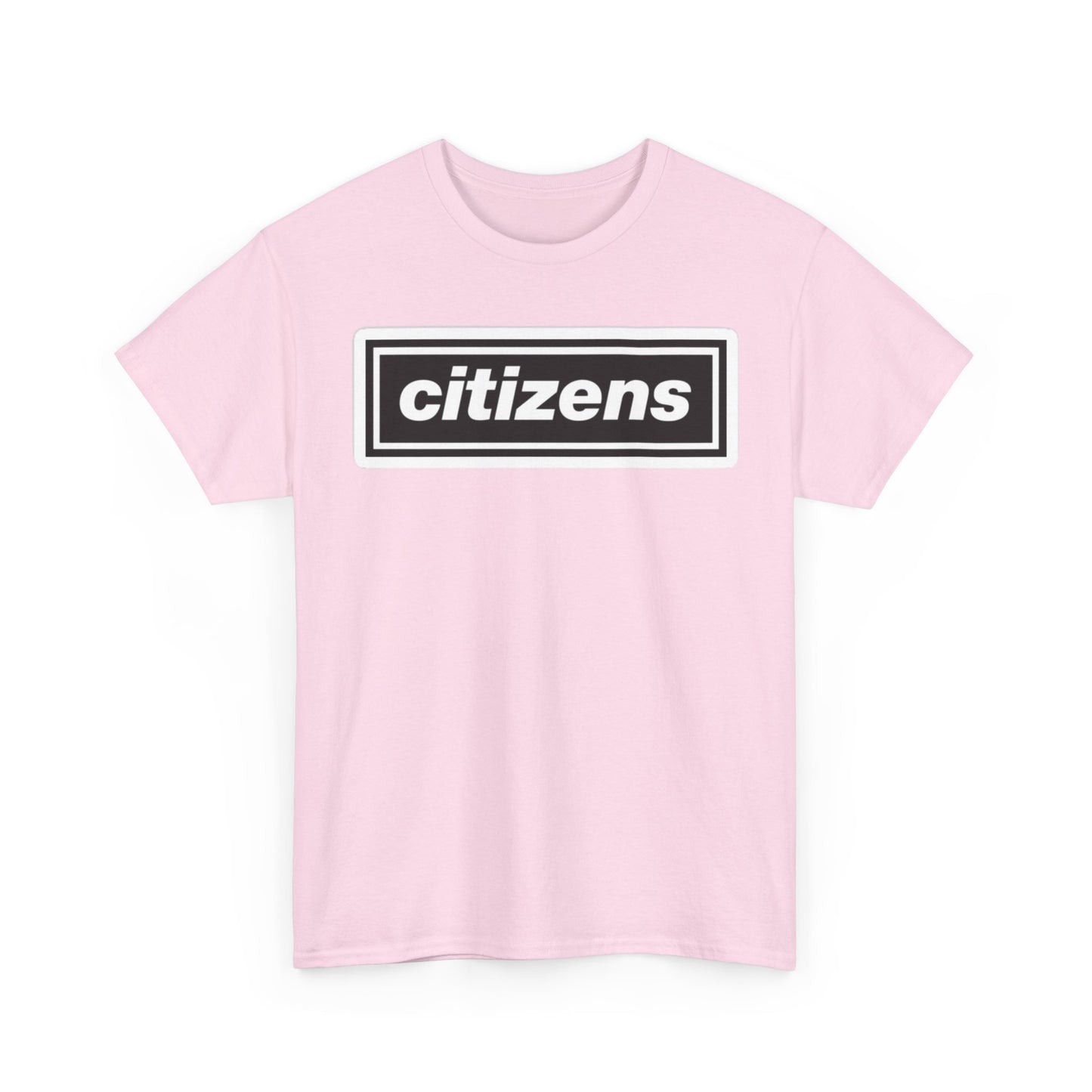 Citizens Manchester City Logo T-Shirt — Minimal Retro Box-Logo Tee