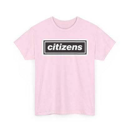 Citizens Manchester City Logo T-Shirt — Minimal Retro Box-Logo Tee