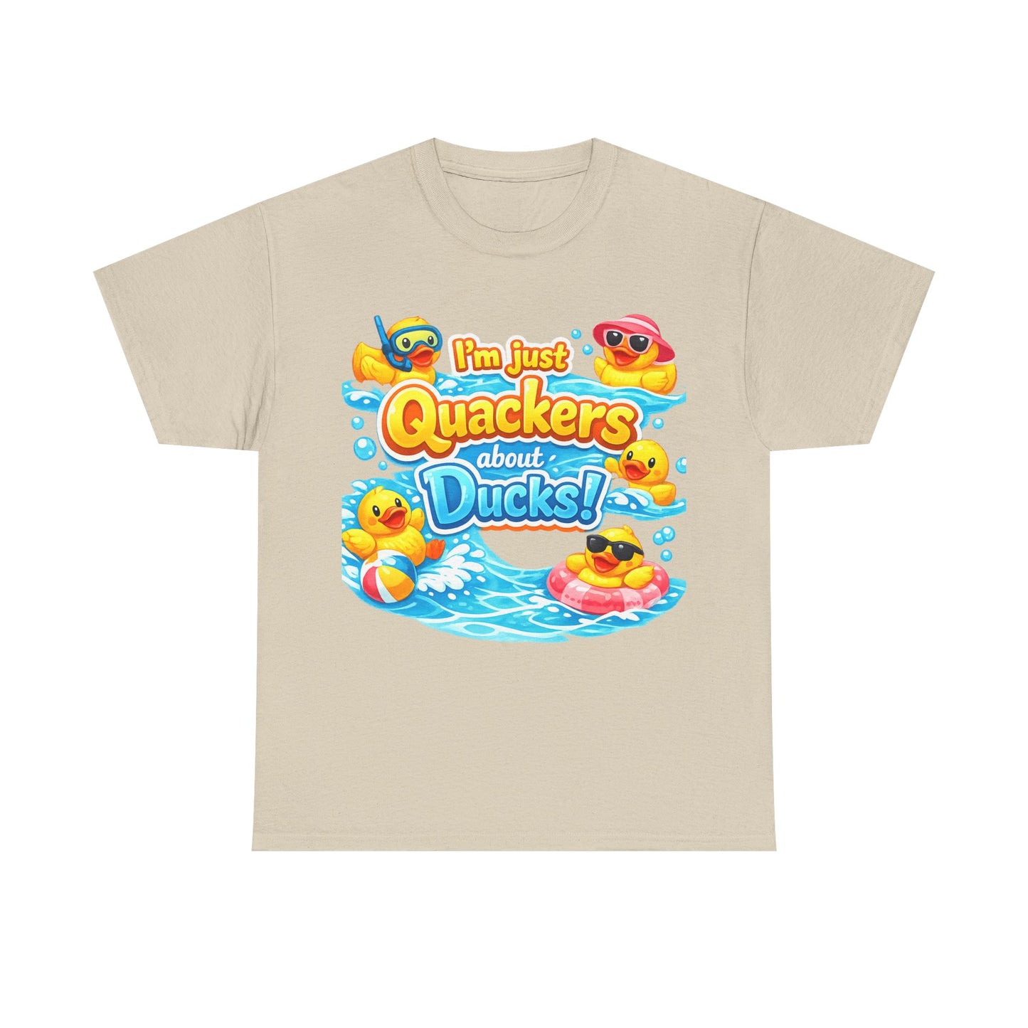 I'm Just Quackers About Ducks! Cute Rubber Duck Pool Tee