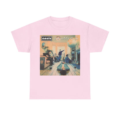 Oasis ‘‘Definitely Maybe ’’ Album Art T-Shirt