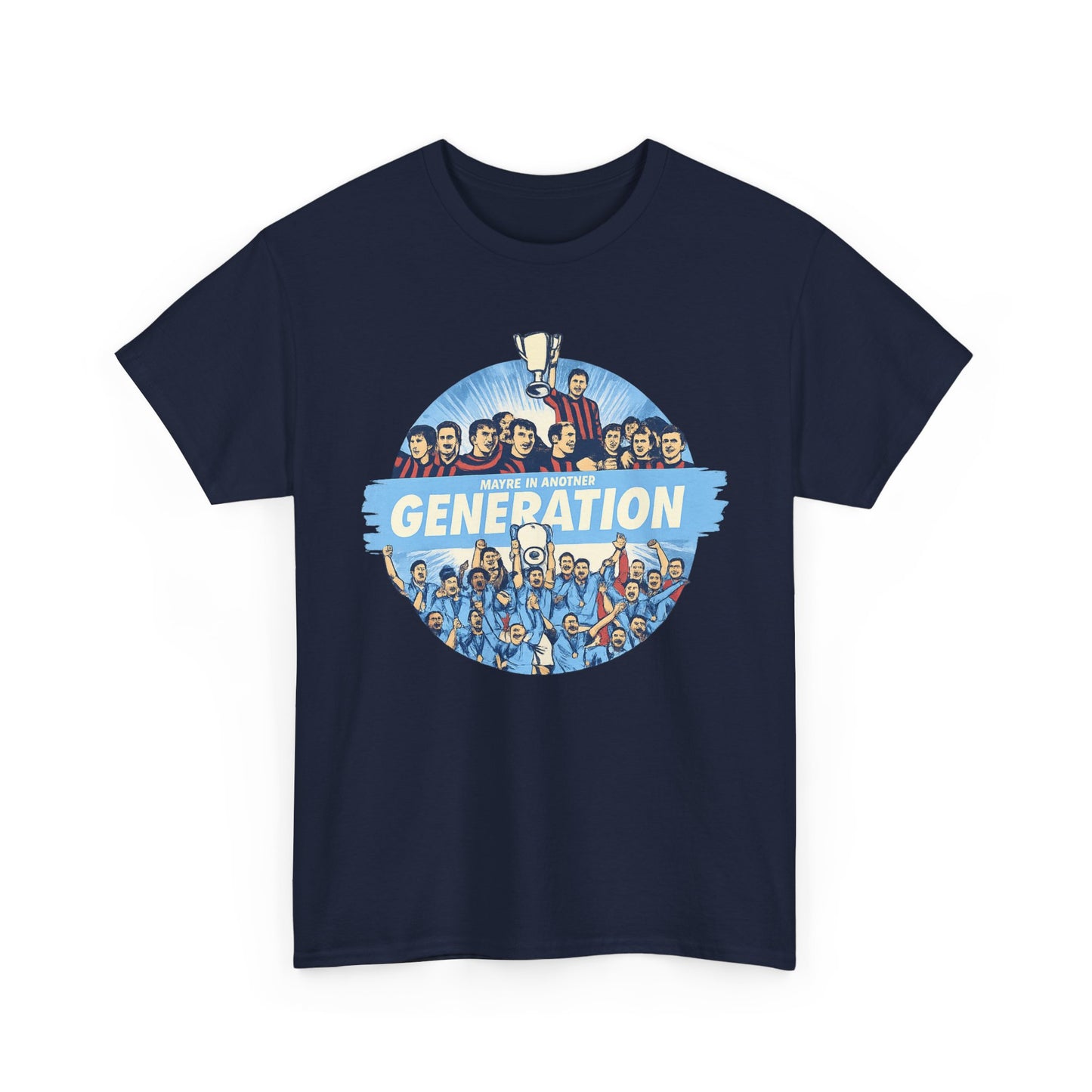 Manchester City Maybe in Another Generation Champions T‑Shirt — Retro Team Fan Tee