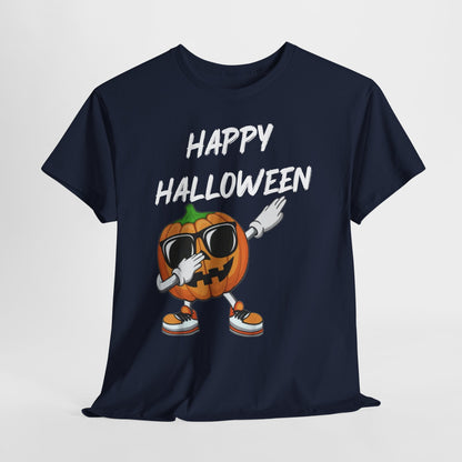 Happy Halloween Dabbing Pumpkin Tee