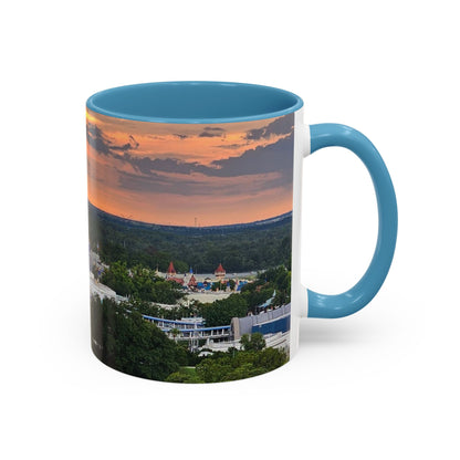 Disney Magic Kingdom Castle Sunset Coffee Mug (Accent, 11/15oz)