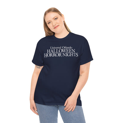 Universal Halloween Horror Nights T-Shirt — Universal Orlando Retro Logo Tee