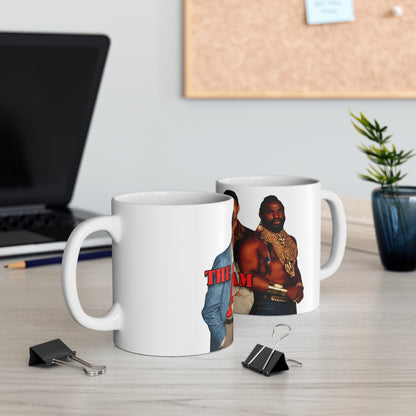 A-Team Retro Cast Ceramic Mug — Vintage 11oz & 15oz Coffee Cup
