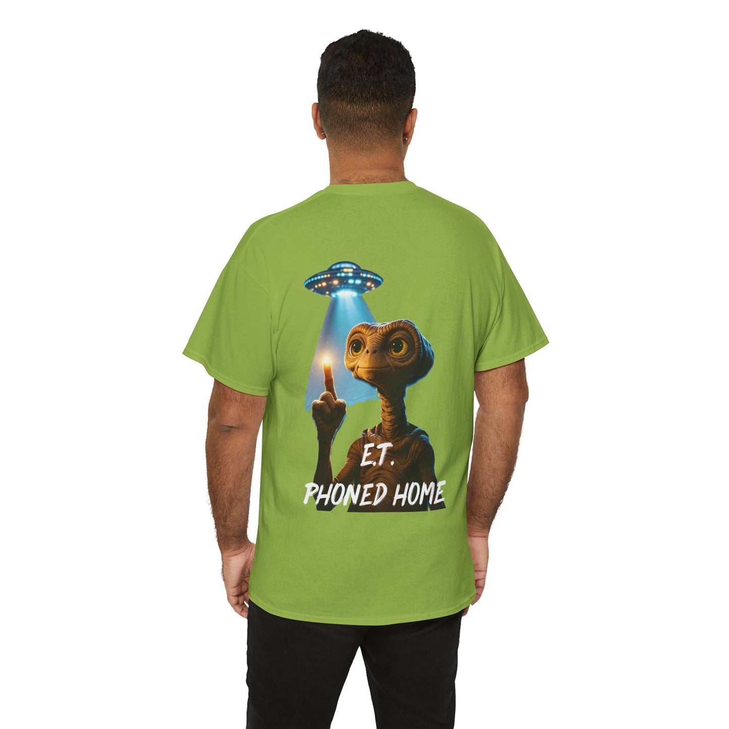 E.T. Phoned Home Tee — Retro Sci‑Fi Alien Graphic T-Shirt